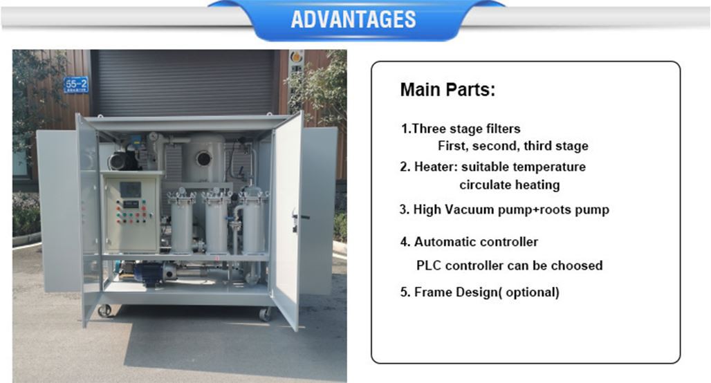 high efficient transformer oil purifier