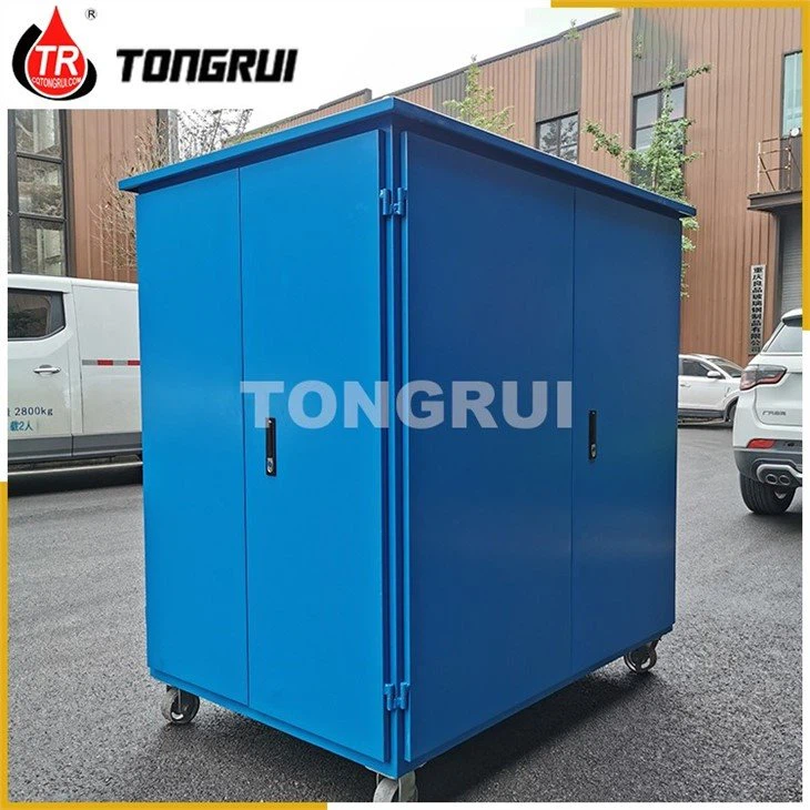 small filter cart to recycle hydraulic oil