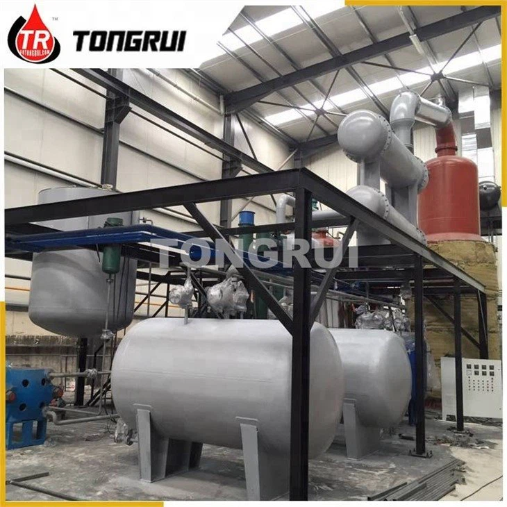 outdoor used lube oil re refine plant for sale